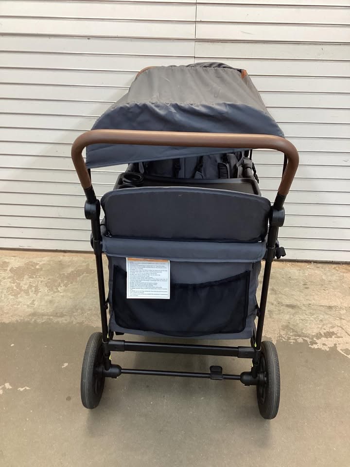 INFANS 4 Seater Wagon Stroller, All-Terrain Foldable Wagon