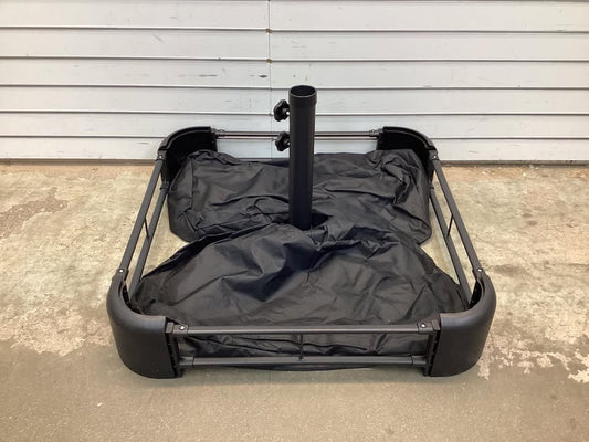 Fillable Umbrella Base with 2 Sandbags
