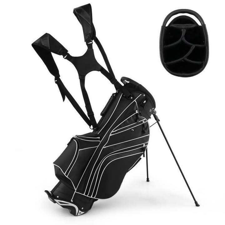 Golf Stand Bag Lightweight and Portable Golf Cart Bag with Shoulder Strap