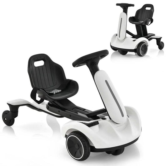 Costway 6V Kids Ride On Drift Car Electric Drifting Go Kart for Kids with 360° Spin