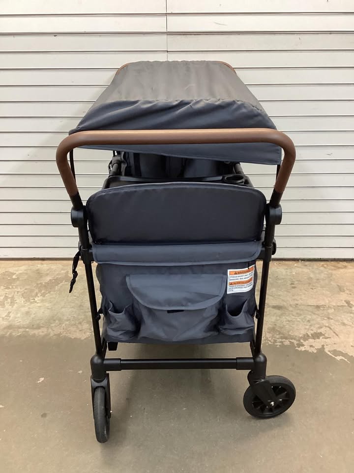 INFANS 4 Seater Wagon Stroller, All-Terrain Foldable Wagon