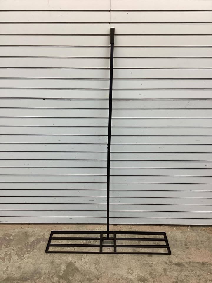 42 x 10 Inch Lawn Leveling Rake with Ergonomic Handle