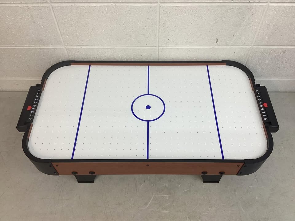 Tabletop Air Hockey Arcade Game Table w/ 2 Pucks, 2 Strikers - 40in