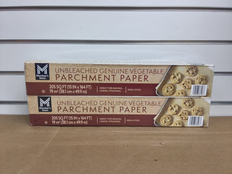 Member's Mark Unbleached Parchment Paper, 205 sq. ft., 2 pk.