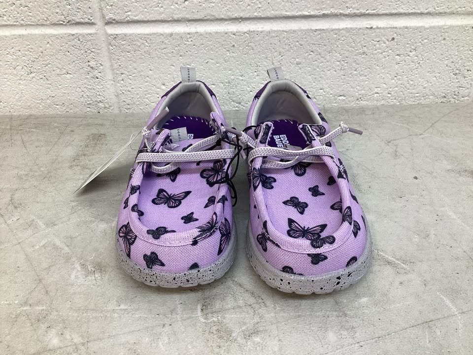 Eddie Bauer Girls Canvas Loafer, Size 12K