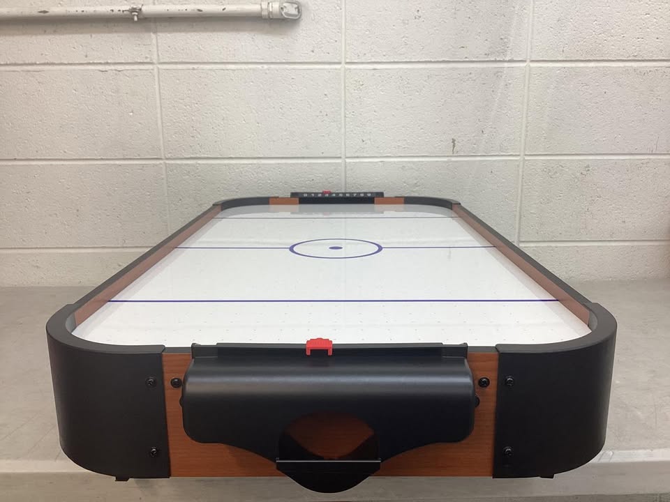 Tabletop Air Hockey Arcade Game Table w/ 2 Pucks, 2 Strikers - 40in