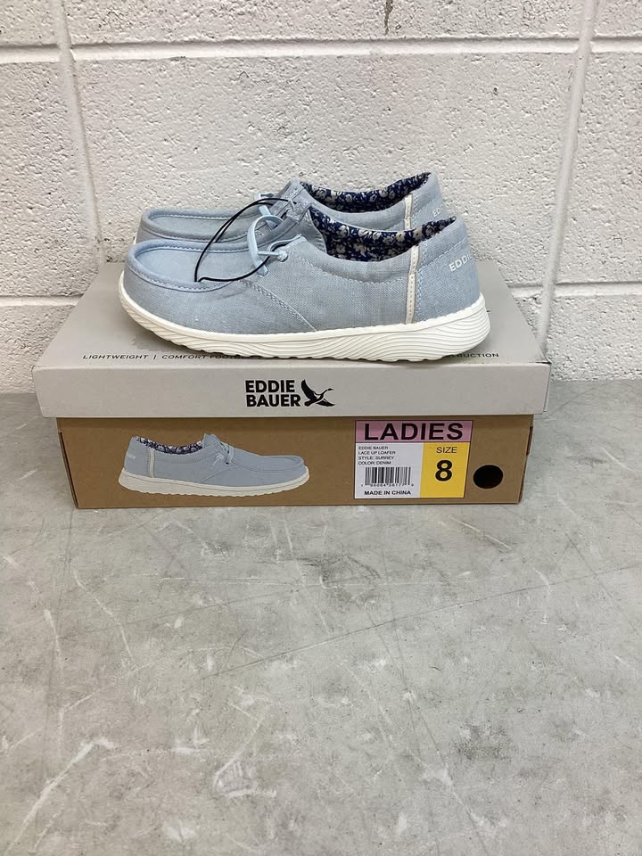 Eddie Bauer Women's Canvas Loafer size 8