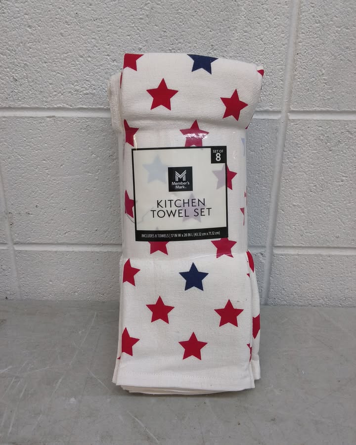 Member's Mark Americana Kitchen Towel Set, 8-Pack