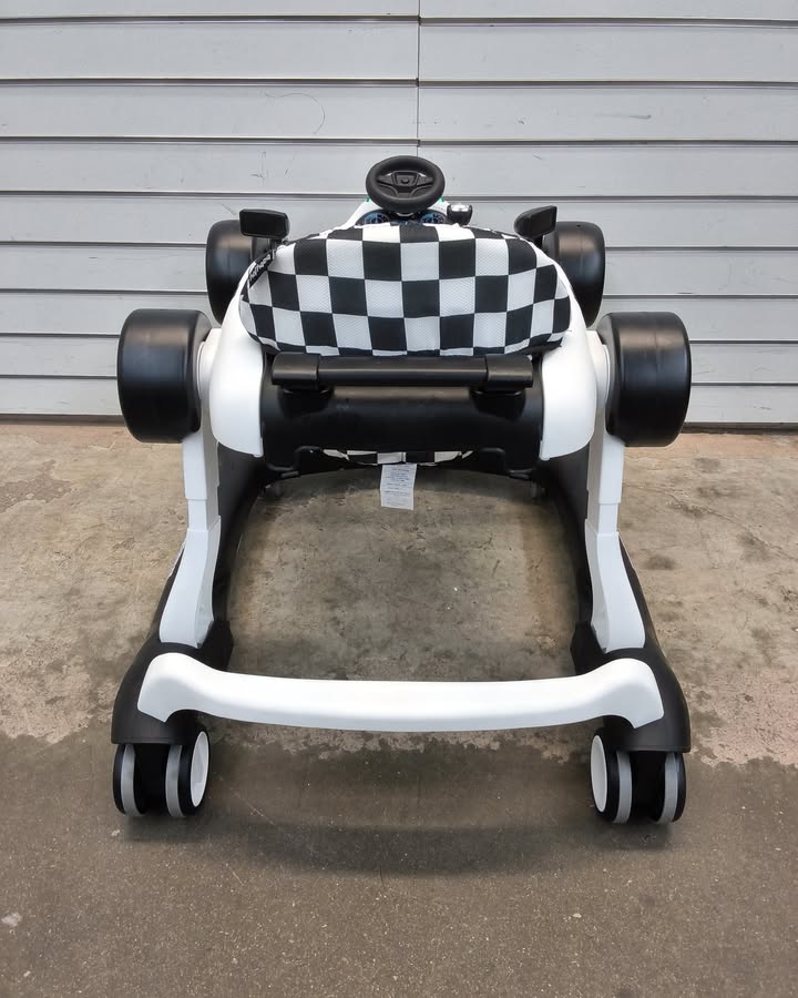 4-in-1 Foldable Activity Push Walker with Adjustable Height