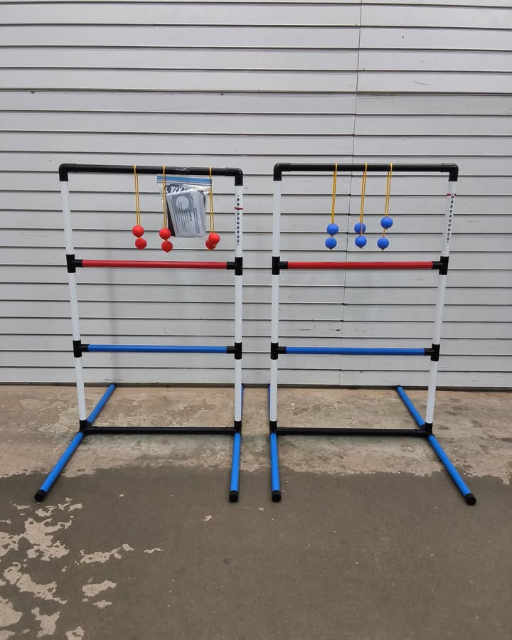 Ladder Ball Toss Game Bolas Score Tracker Carrying Bag