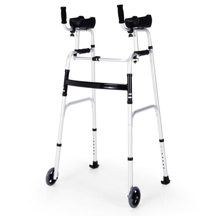 Foldable Lightweight Aluminum Alloy Rehabilitation Walker