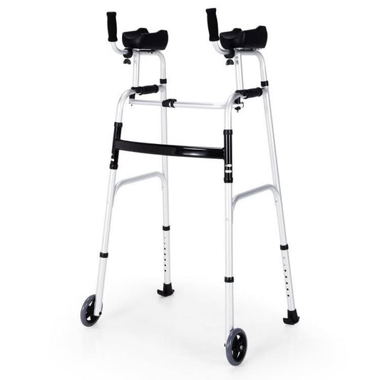 Foldable Lightweight Aluminum Alloy Rehabilitation Walker