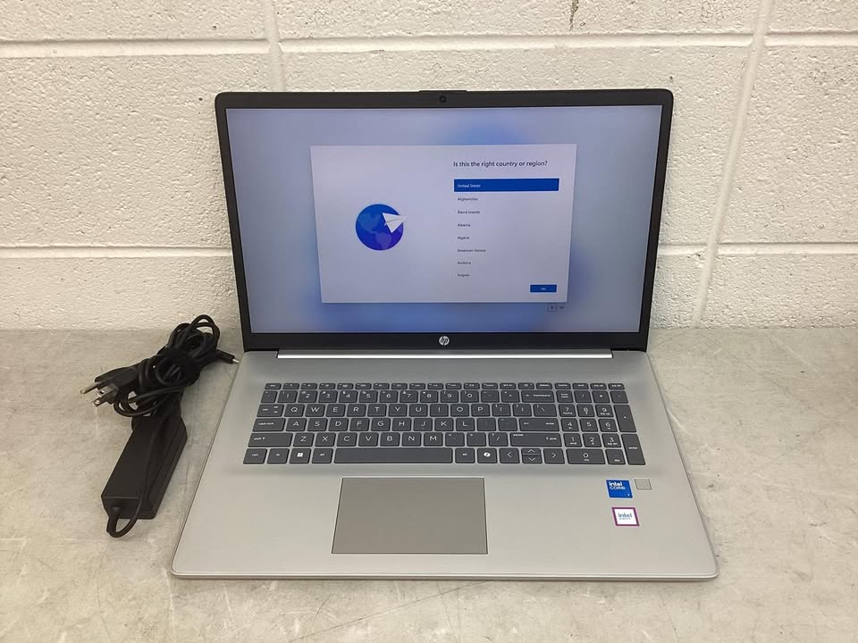 HP 17.3" FHD Windows 11 Laptop | Intel Core 7 | 16GB RAM | 512GB SSD