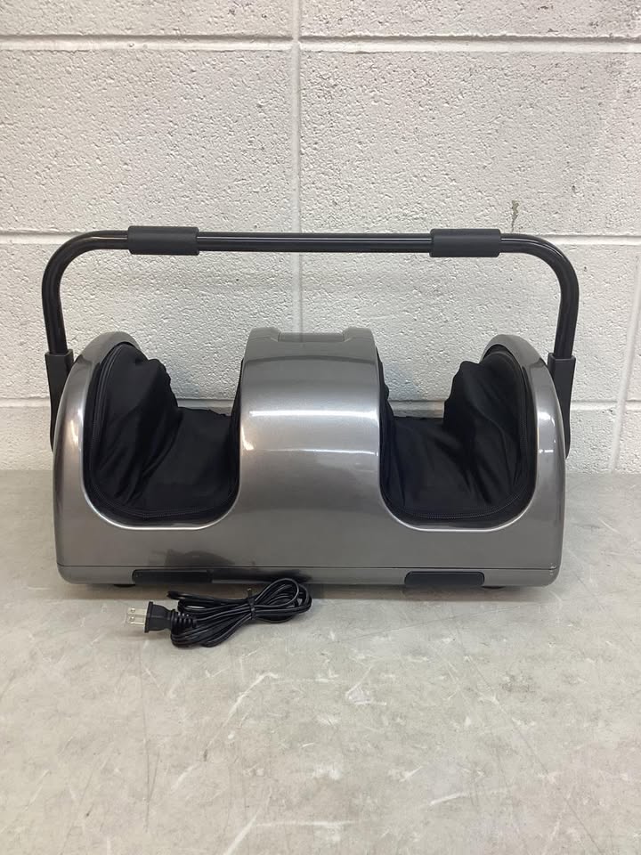 Reflexology Shiatsu Foot Massager w/ High-Intensity Rollers, Remote Control