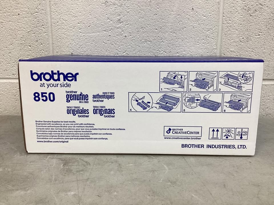 Brother TN850 High-Yield Toner, Black