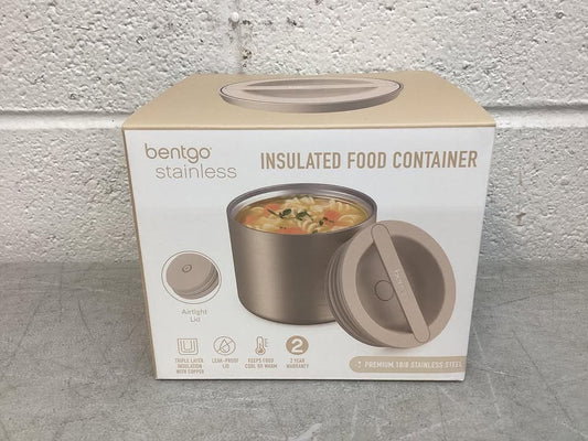 Bentgo Insulated Stainless Steel Food Jar, Gold