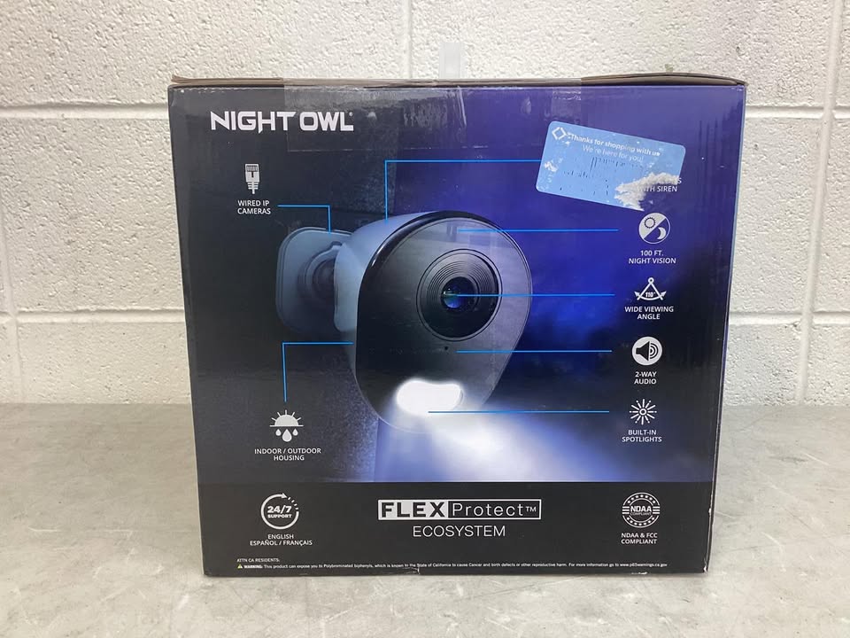 Night Owl 12MP Cameras with 2TB NVR Security System, 8pk.
