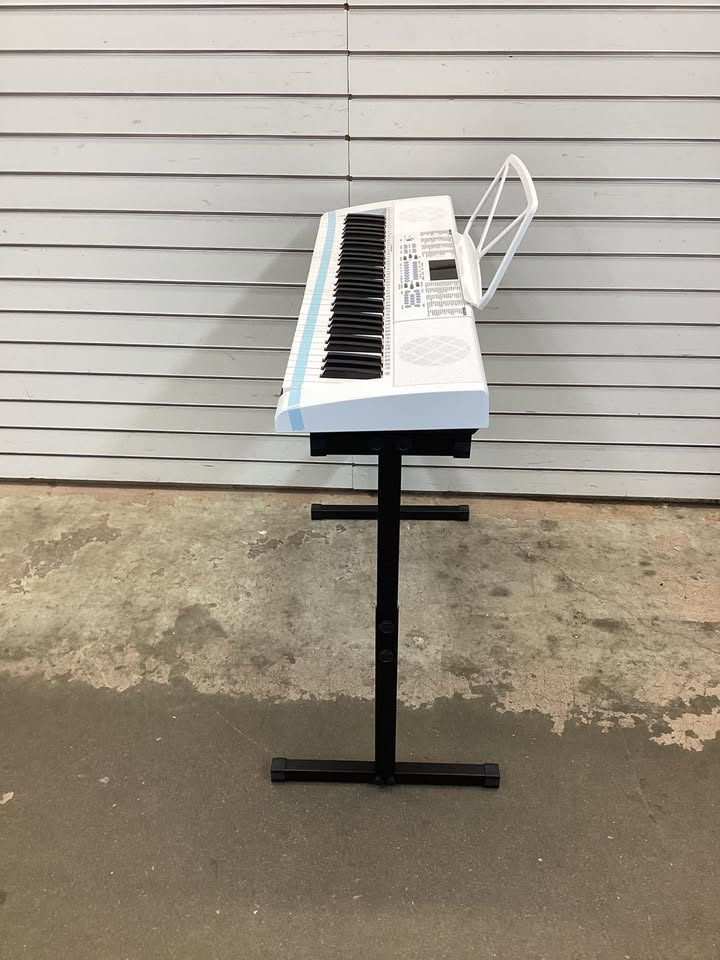 61-Key Beginners Electronic Keyboard Piano Set w/ 3 Modes, Microphone