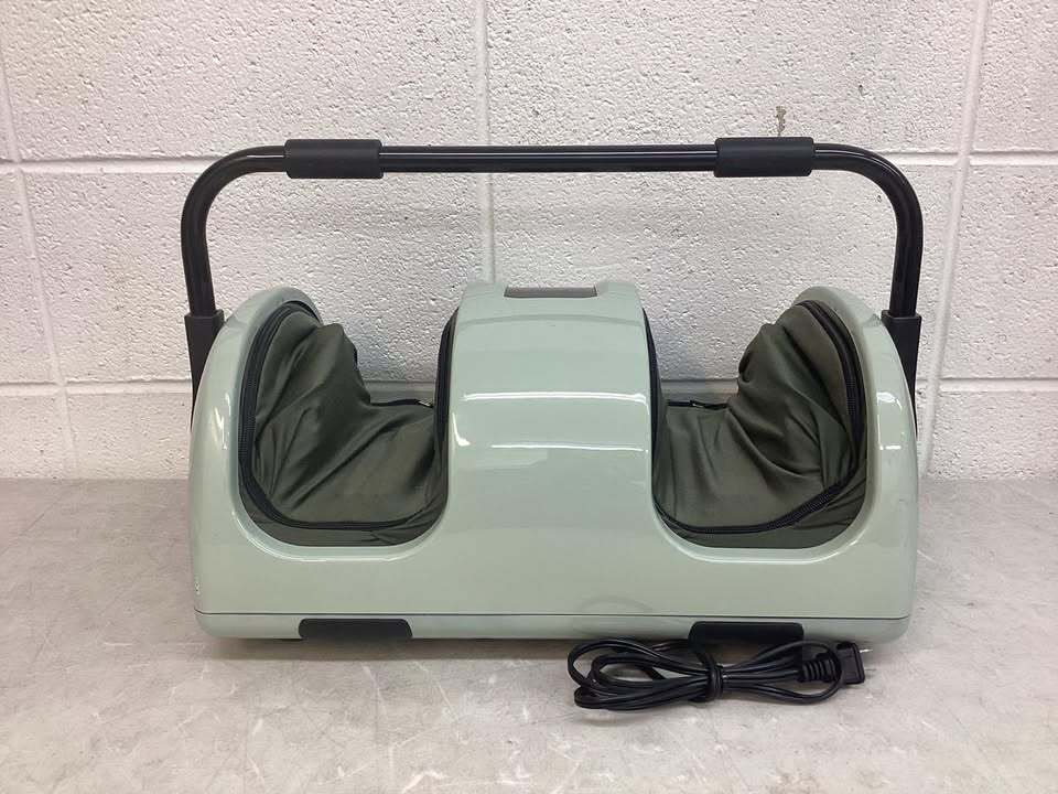 Reflexology Shiatsu Foot Massager w/ High-Intensity Rollers, Remote Control