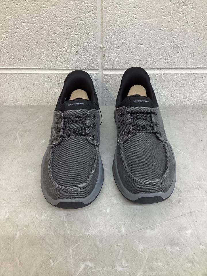 Skechers Men's Hands Free Swift Fit Canvas Sneaker Size 10