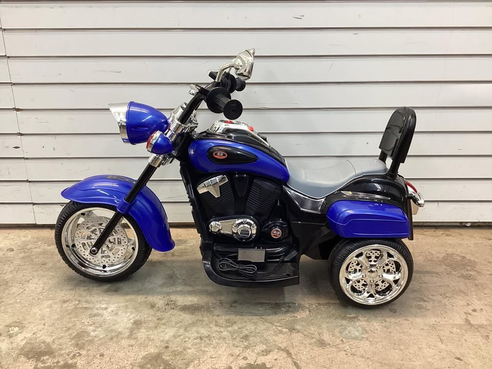 6V Powered Toddler 3-Wheel Motorbike Ride On Toy with Horn and Headlight