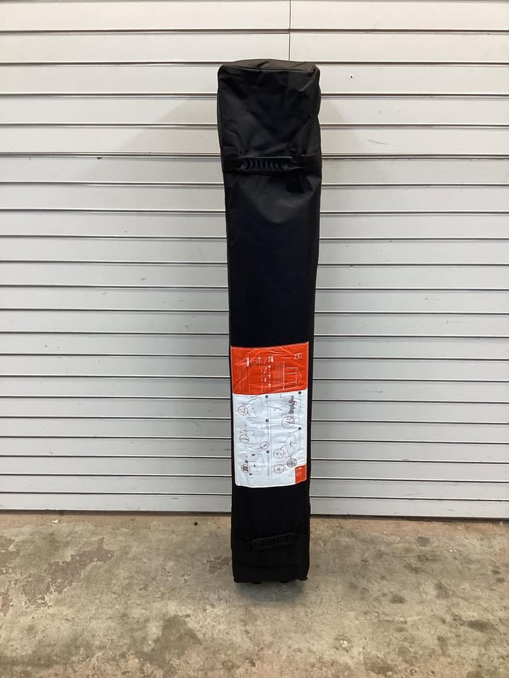 One-Person Setup Instant Pop Up Canopy w/ Case, 4 Weight Bags - 12x12ft