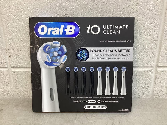 Oral-B iO Series Electric Toothbrush Replacement Brush Heads, Ultimate Clean, 8 ct.