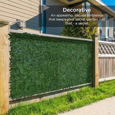 Hedge Privacy Fence Screen for Outdoor Decor Garden Yard - Green - 96" x 72"
