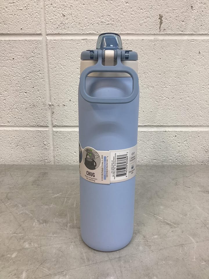 Ello Pop & Fill 22oz. Stainless Steel Water Bottle with Leak Proof Locking Lid