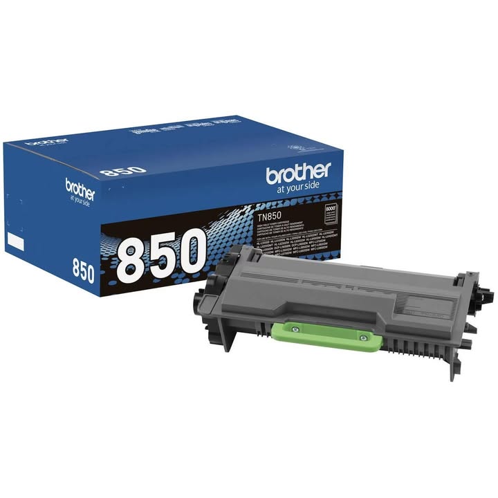 Brother TN850 High-Yield Toner, Black