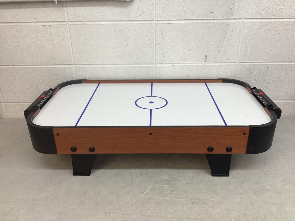 Tabletop Air Hockey Arcade Game Table w/ 2 Pucks, 2 Strikers - 40in