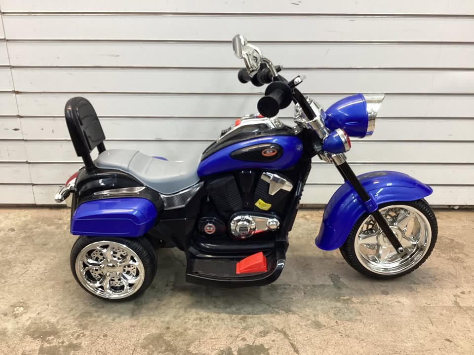 6V Powered Toddler 3-Wheel Motorbike Ride On Toy with Horn and Headlight