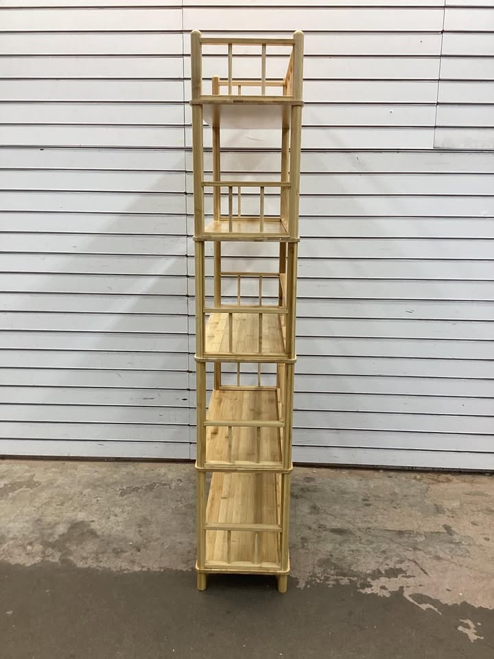 5-Tier Bamboo Shelf