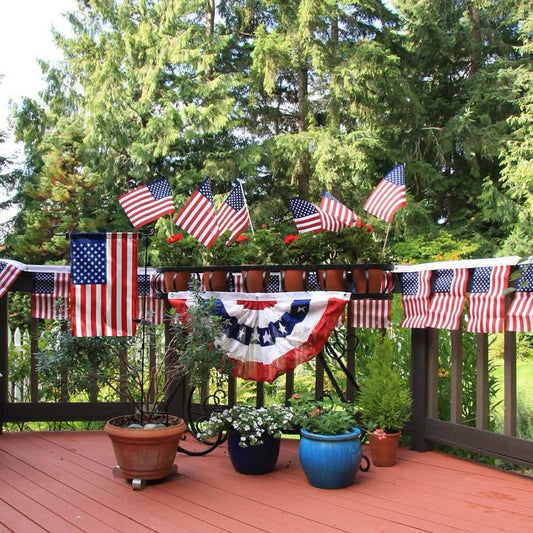 Patriotic Celebration American Flag Kit, 10 Pcs