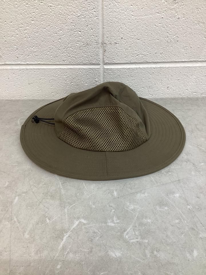 Free Authority Outdoors UV Protection Moisture Wicking Wide Brim Hat (Paddler Olive, OSFM)