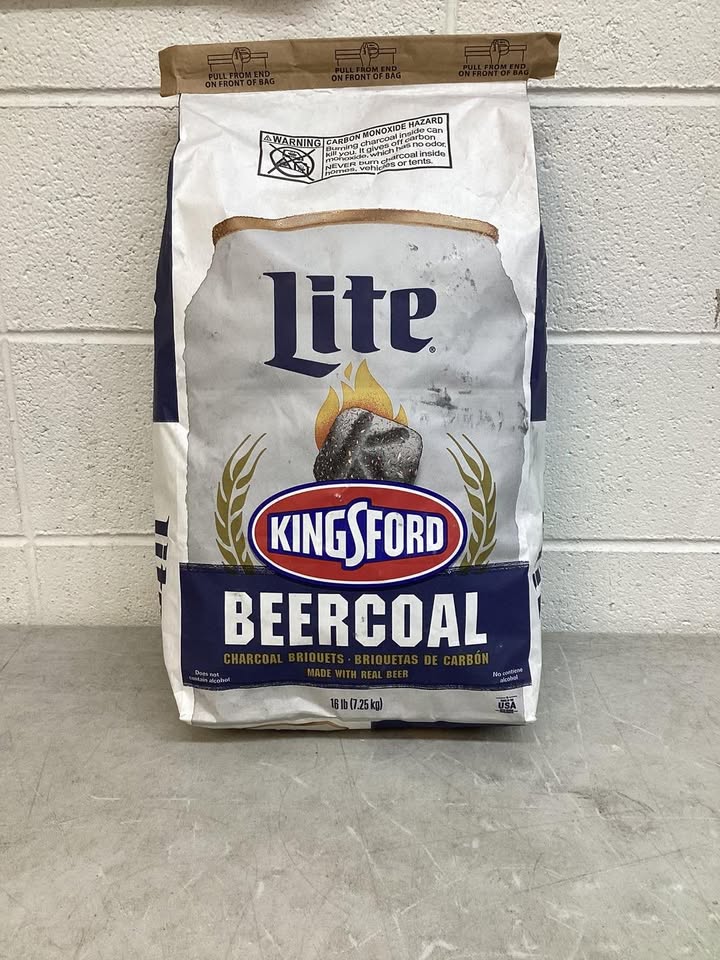 Kingsford Miller Lite Beercoal Charcoal Briquettes Made with Real Beer, 16lbs.