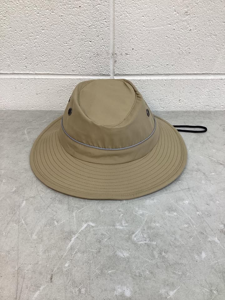 Free Authority Outdoors UV Protection Moisture Wicking Wide Brim Hat (Tan, OSFM)