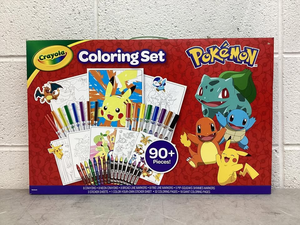 Crayola Pokemon Coloring Kit