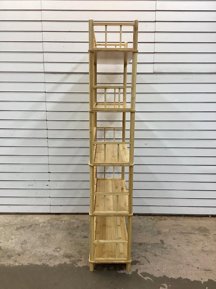 5-Tier Bamboo Shelf