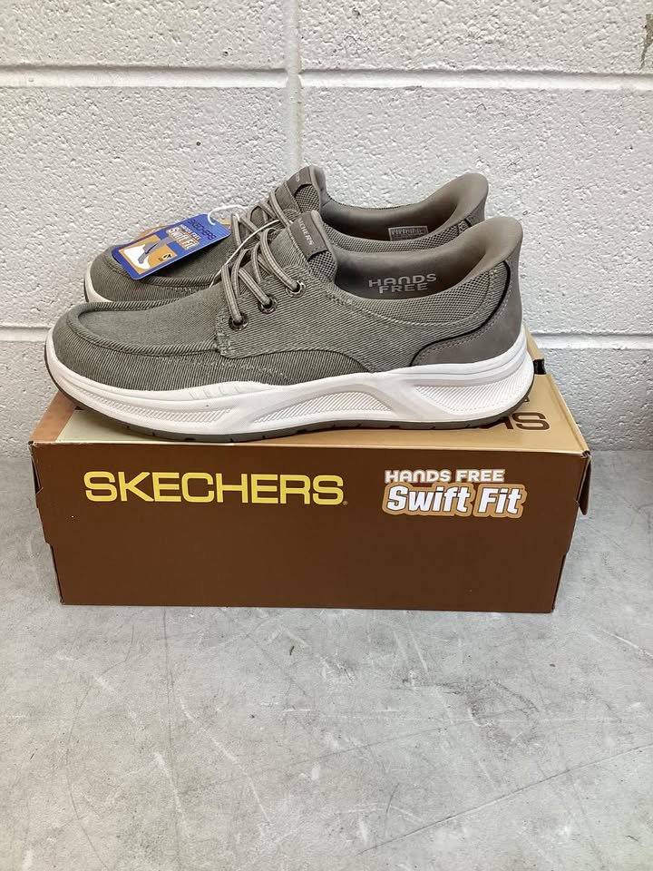 Skechers Men's Hands Free Swift Fit Canvas Sneaker
