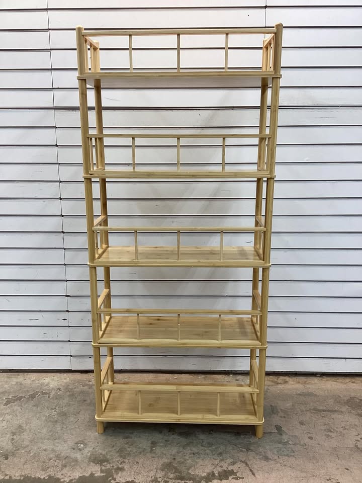 5-Tier Bamboo Shelf