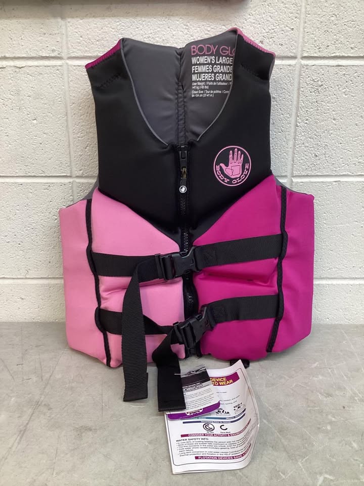 Body Glove Women's Segmented PFD Life Jacket, Size L