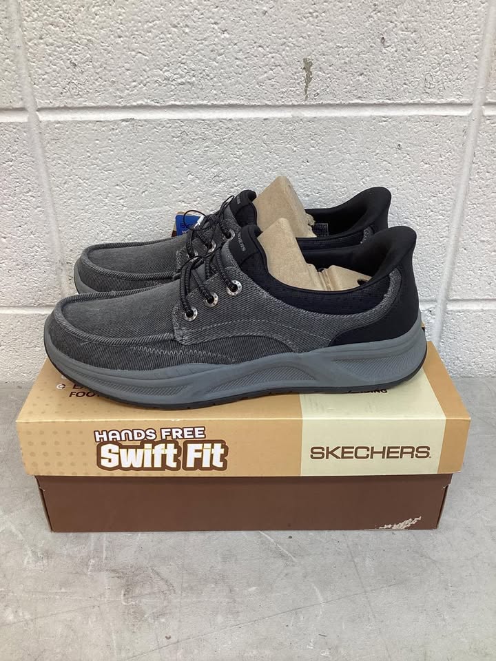 Skechers Men's Hands Free Swift Fit Canvas Sneaker