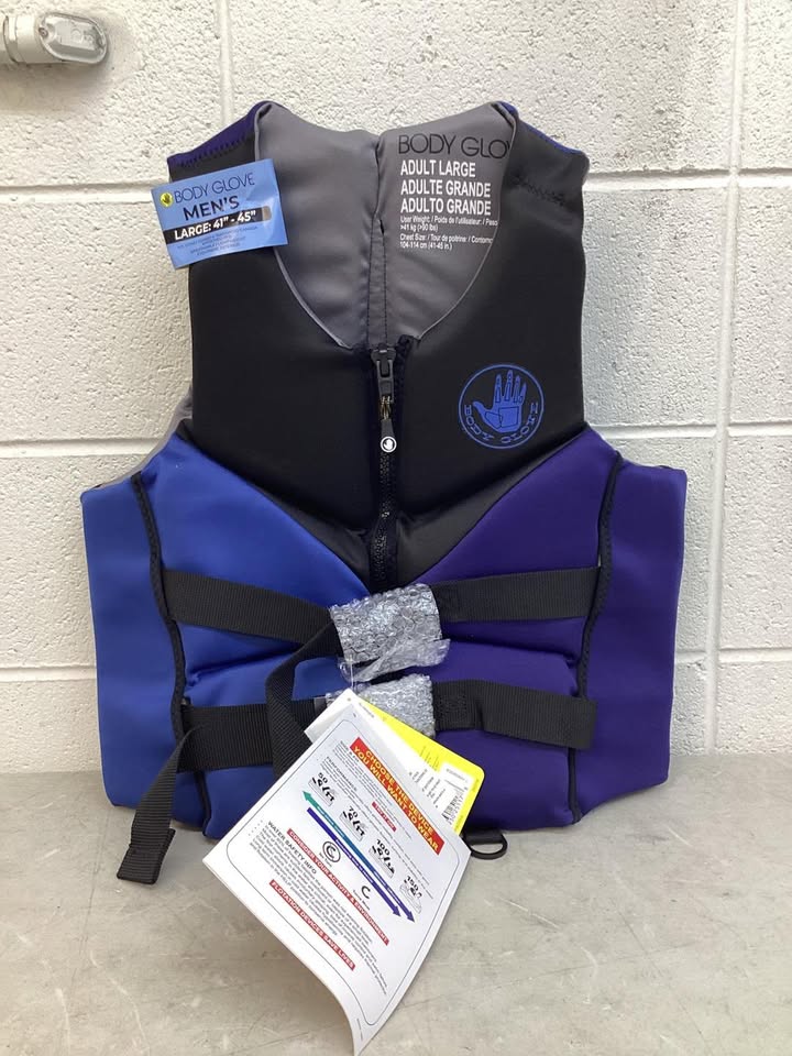 Body Glove Men's Segmented PFD Life Jacket, Size Large