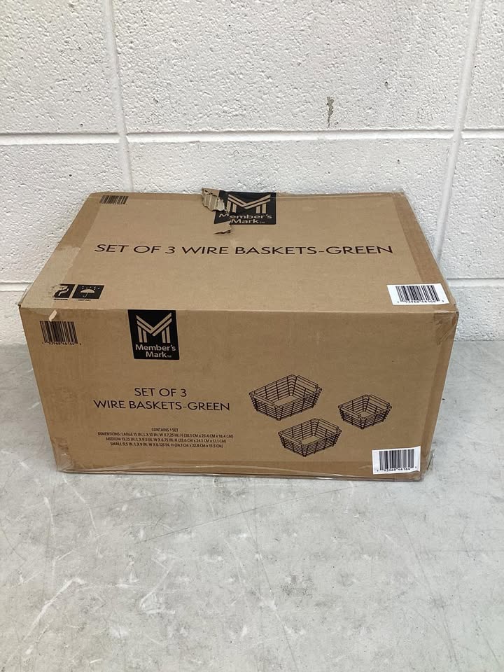 Member's Mark 3-Pack Wire Baskets