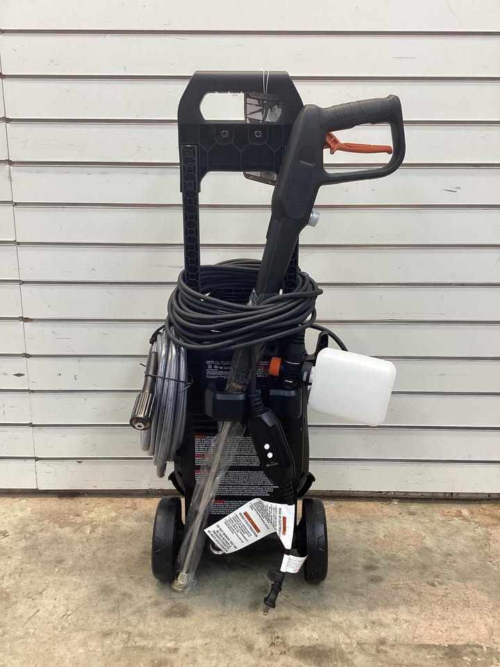 BLACK+DECKER Electric Cold Water Pressure Washer, 2,000 MAX PSI, 1.2 GPM