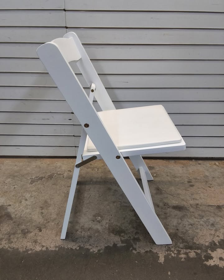 Costway 4 Pack Resin Folding Chairs with Padded Seat All-Weather Resin Frame