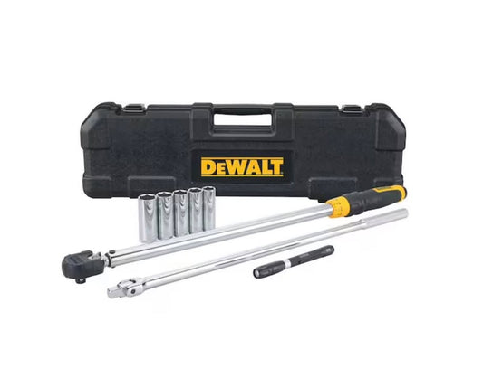 1/2 in. Drive Torque Wrench Tire Change Kit (7-Piece)