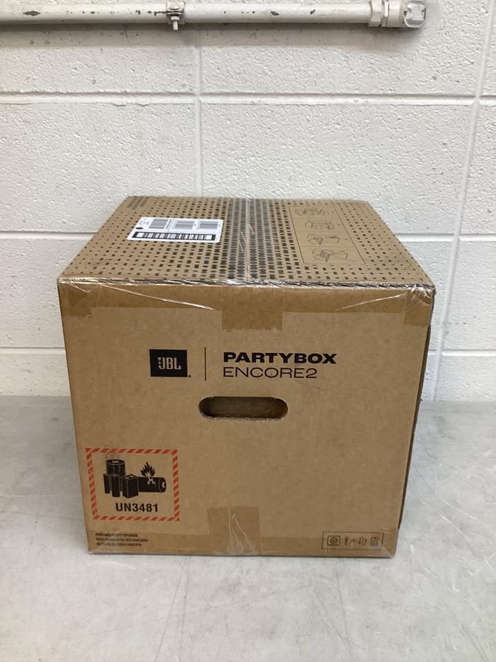 JBL PartyBox Encore 2 Portable Party Speaker with 2 Mics