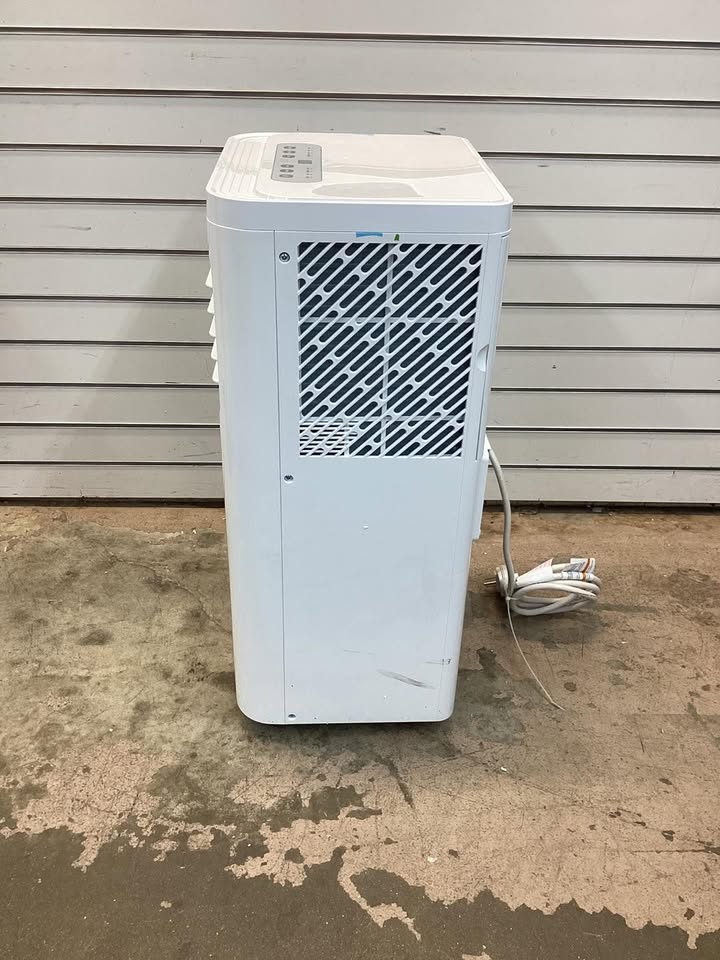 8000 BTU (ASHRAE) 5000 (SACC) BTU Portable Air Conditioner Cools 250 sq. ft. with Dehumidifier and Remote in White